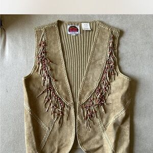 Miller Outerwear vintage Tan Suede Vest